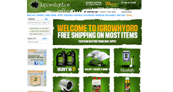 Desktop Screenshot of igrowhydro.com